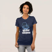 Blauwe eekhoorn Whisperer T-Shirt (Voorkant volledig)