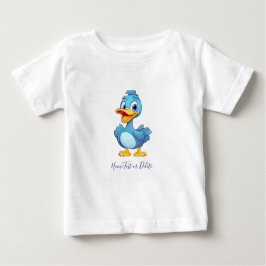 Blauwe Eend Baby T-Shirt