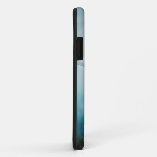 blauwe eenhoorn Case-Mate iPhone case (Achterkant/rechts)