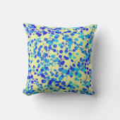 Blauwe eerlijkheid kussen (Voorkant)