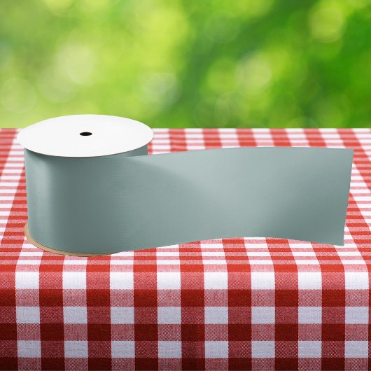 Blauwe effen kleur vernieuwen grosgrain lint