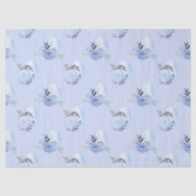 Blauwe eieren en bloemen op blauwe ontkoppeling