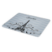 Blauwe Eiffeltoren Vlaams snijvlak Snijplank (Hoek)