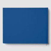 Blauwe Eikenboom, Rustiek & Minimalistisch Gastenboek (Achterkant)