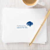 Blauwe Eikenboom, Rustieke & Minimalistische Trouw Etiket (Insitu)