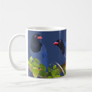 Blauwe Ekster Mok
