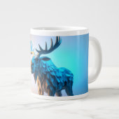 Blauwe Eland Majesteit Grote Koffiekop (Voorkant rechts)