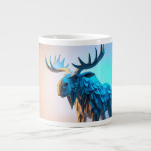 Blauwe Eland Majesteit Grote Koffiekop
