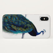  blauwe elegant kleurrijke koninklijke koningsvoge Case-Mate iPhone case (Achterkant (horizontaal))