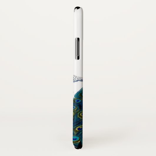  blauwe elegant kleurrijke koninklijke koningsvoge Case-Mate iPhone case (Achterkant / rechts)