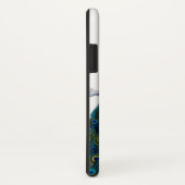 blauwe elegant kleurrijke koninklijke koningsvoge Case-Mate iPhone case (Achterkant / rechts)