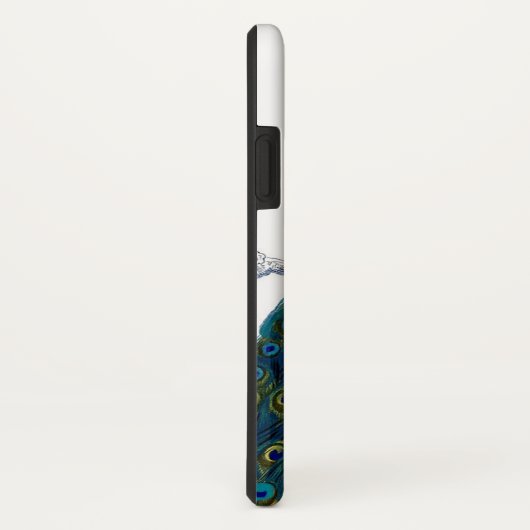 blauwe elegant kleurrijke koninklijke koningsvoge Case-Mate iPhone case (Achterkant / rechts)