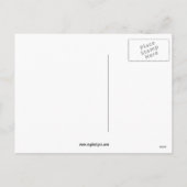 blauwe elegante Briefkaarten voor kerstgroeten (Achterkant)
