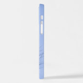 Blauwe Elegante iPhone 12 iPhone Hoesje (Linkerkant)