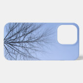 Blauwe Elegante iPhone 13 Pro iPhone Hoesje (Achterkant horizontaal)