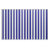 Blauwe en beige strepen stof (Fat Quarter)