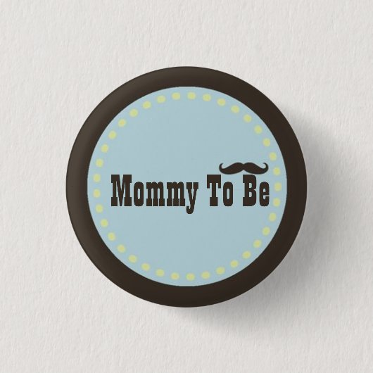 Blauwe en blauwe mammie om Button te worden (Voorkant)