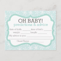 Blauwe en Blauwgroen sneeuwvlokken Voordicaties en