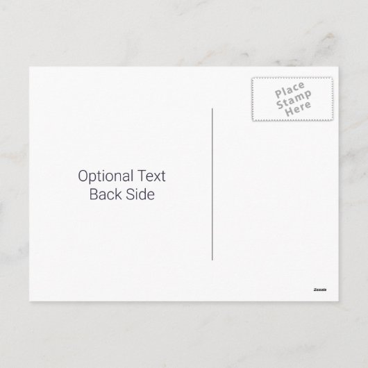 Blauwe en bruine kerstboom feestdagenkaart (Achterkant)