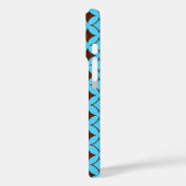 Blauwe en bruine schildpad Case-Mate iPhone case (Achterkant / Links)