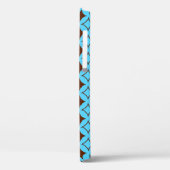 Blauwe en bruine schildpad Case-Mate iPhone case (Achterkant / Links)