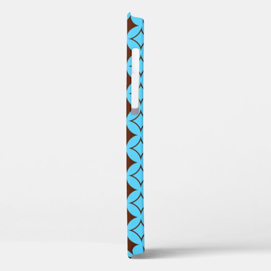 Blauwe en bruine schildpad Case-Mate iPhone case (Achterkant / Links)