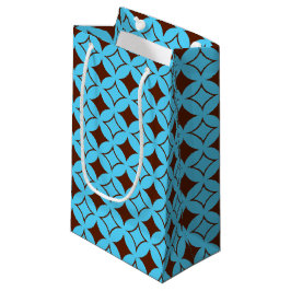 Blauwe en bruine schildpad klein cadeauzakje