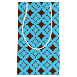 Blauwe en bruine schildpad klein cadeauzakje