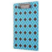 Blauwe en bruine schildpad klembord (Links)