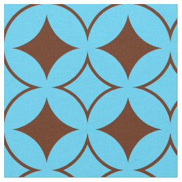 Blauwe en bruine schildpad stof