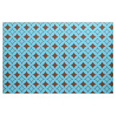 Blauwe en bruine schildpad stof (Fat Quarter)