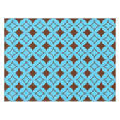 Blauwe en bruine schildpad tafelkleed (Voorkant (Horizontaal))