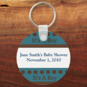 Blauwe en bruine vlek Het is een Sleutelhanger-ple Sleutelhanger (Voorkant)