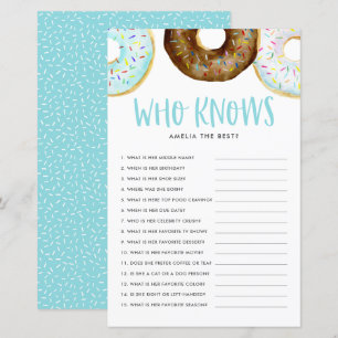 Blauwe en chocolade donuts die het beste spel van
