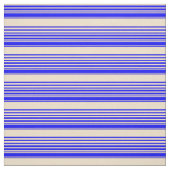 Blauwe en gekleurde strepen stof (Swatch)