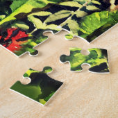 Blauwe en gele ara legpuzzel (Zijkant)