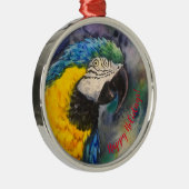 Blauwe en gele ara Ornament (Rechts)