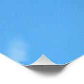 Blauwe en gele ara perfect poster (Hoek)