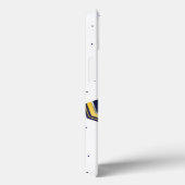 Blauwe en gele Cheerleader iPad-draagtas Case-Mate iPhone Case (Achterkant / Rechts)