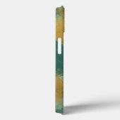 Blauwe en gele cirkels Case-Mate iPhone case (Achterkant / Rechts)
