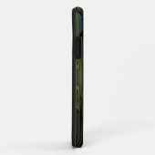 blauwe en gele golven textuur Case-Mate iPhone case (Achterkant/rechts)