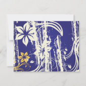 Blauwe en gele Kaart (Achterkant)