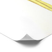 Blauwe en gele Maccaw door Edward Lear Poster (Hoek)