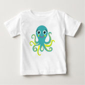 Blauwe en Gele Octopus (Voorkant)