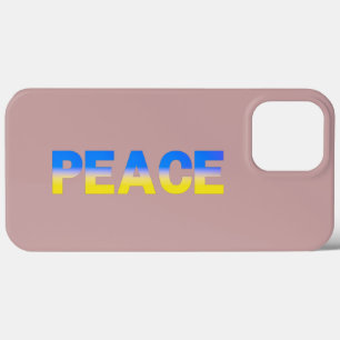 Blauwe en gele Oekraïne geïnspireerde vrede zonder Case-Mate iPhone Case
