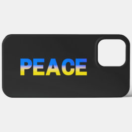Blauwe en gele Oekraïne geïnspireerde vrede zonder Case-Mate iPhone Case