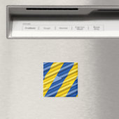 Blauwe en gele Oekraïne geïnspireerde vrede zonder Magneet (Insitu (Vaatwasser))