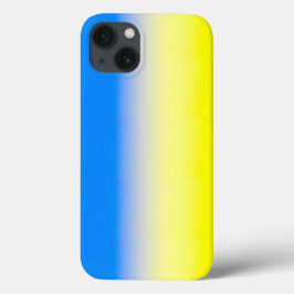 Blauwe en gele Oekraïne Geïnspireerde vredesanti-o Case-Mate iPhone Case