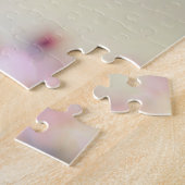  blauwe en gele vogel op een foto van de Tak Legpuzzel (Zijkant)