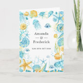 Blauwe en gele Zee Programma (Voorkant)